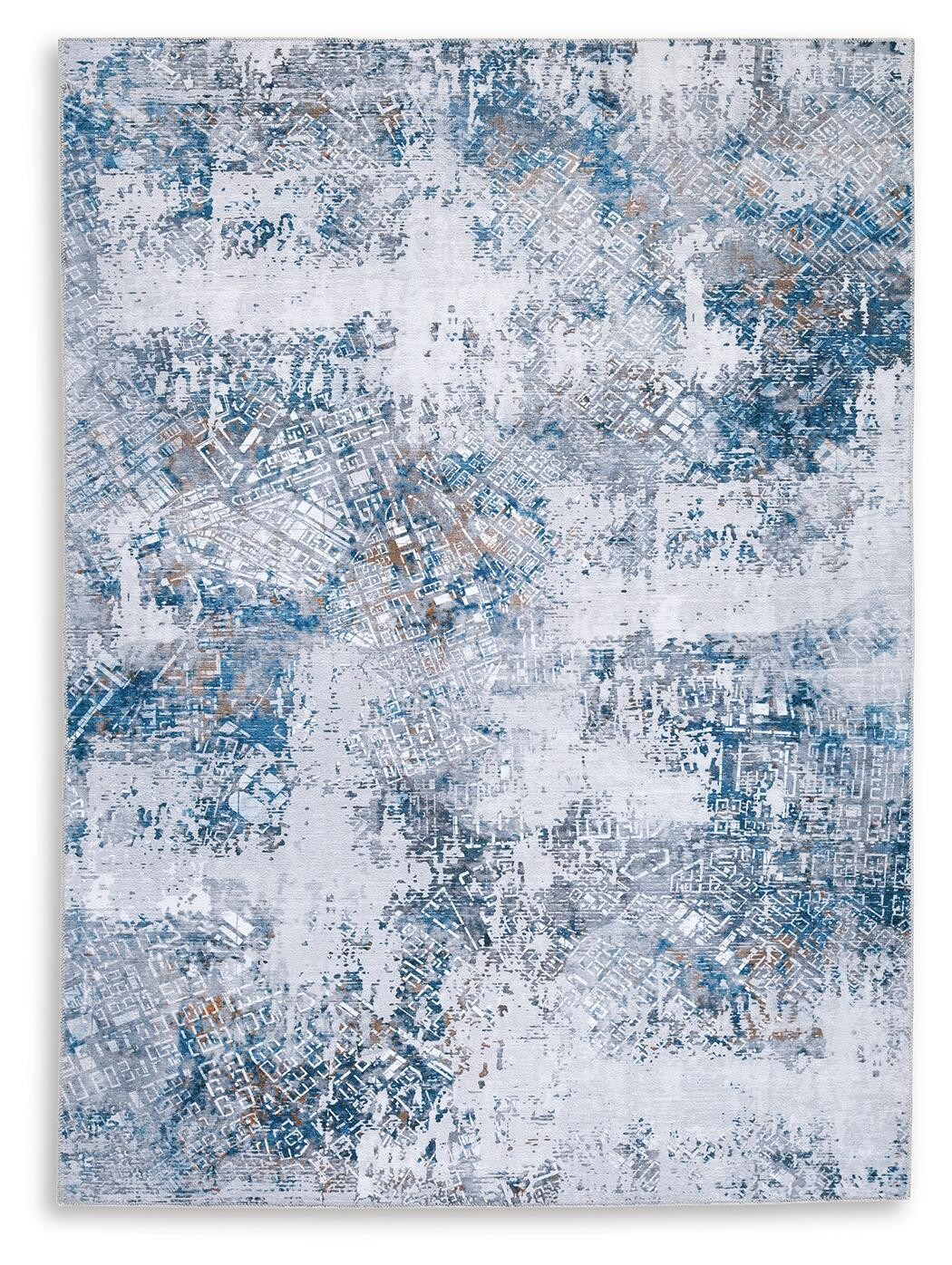 Signature Design by Ashley Contemporary Garyard 5′ x 7′ Rug Multi