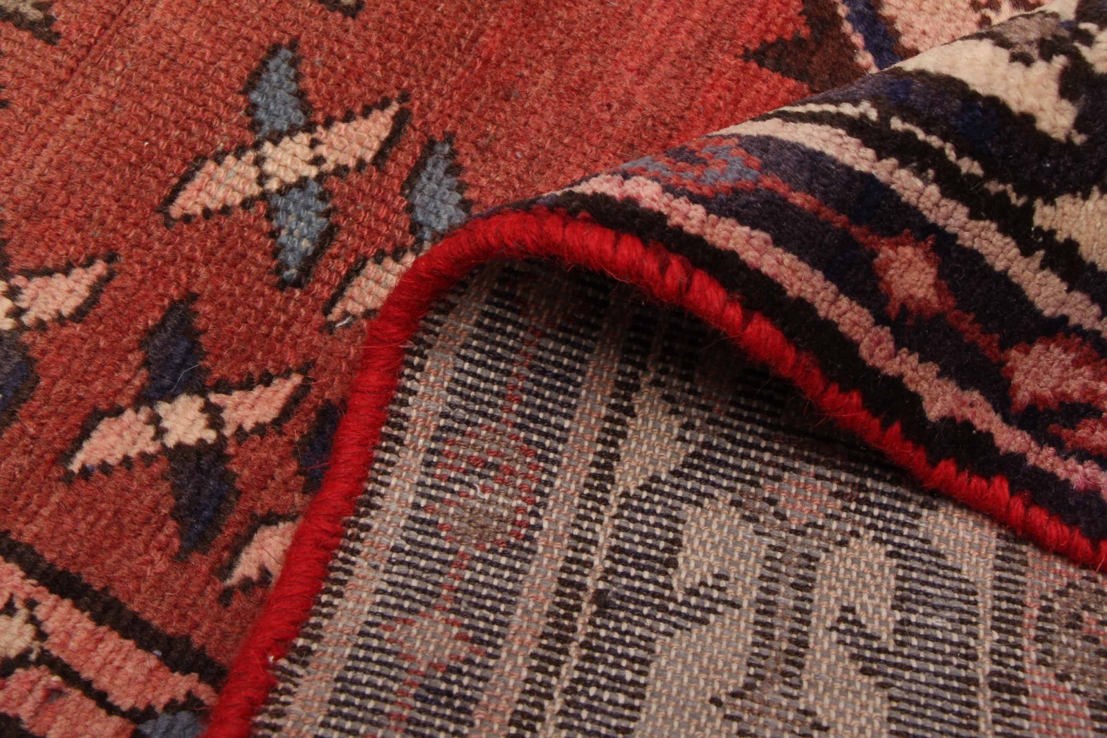 3’3″ x 10’1″ Vintage Hand-knotted Runner Rug Traditional Oriental Wool Carpet