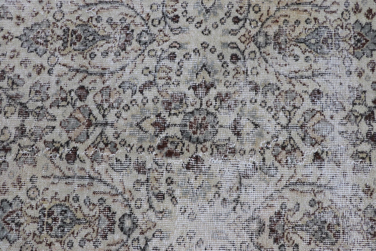5,1×9,6 ft Rug, Large Turkish Rug, Brown Rug Ombré Rug