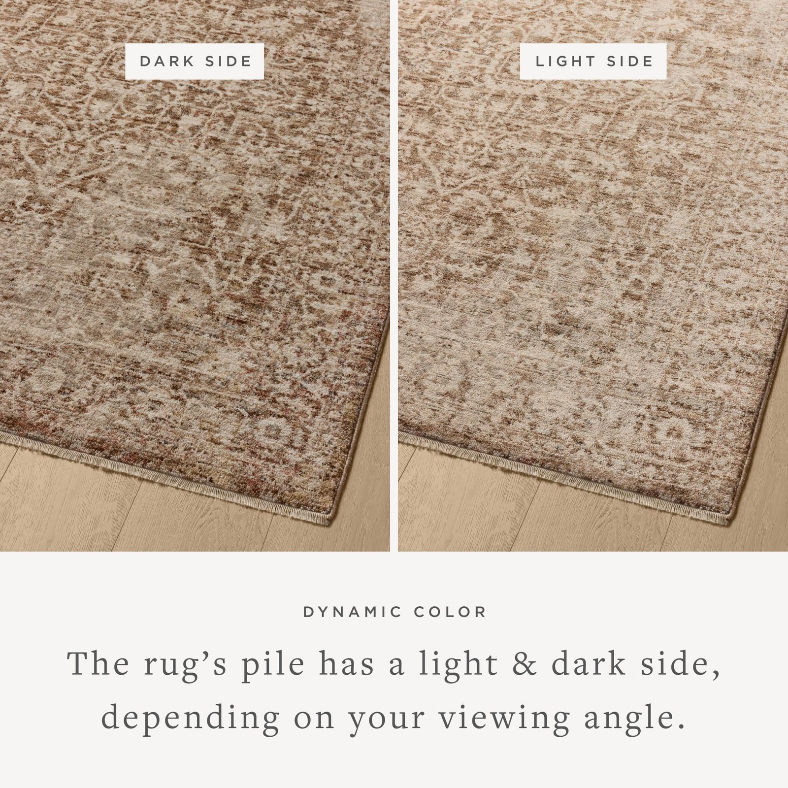 Newman Collection NEW-02 Bark/Natural 2′-7″ x 8′-0″ .37″ Pile Height, Runner …