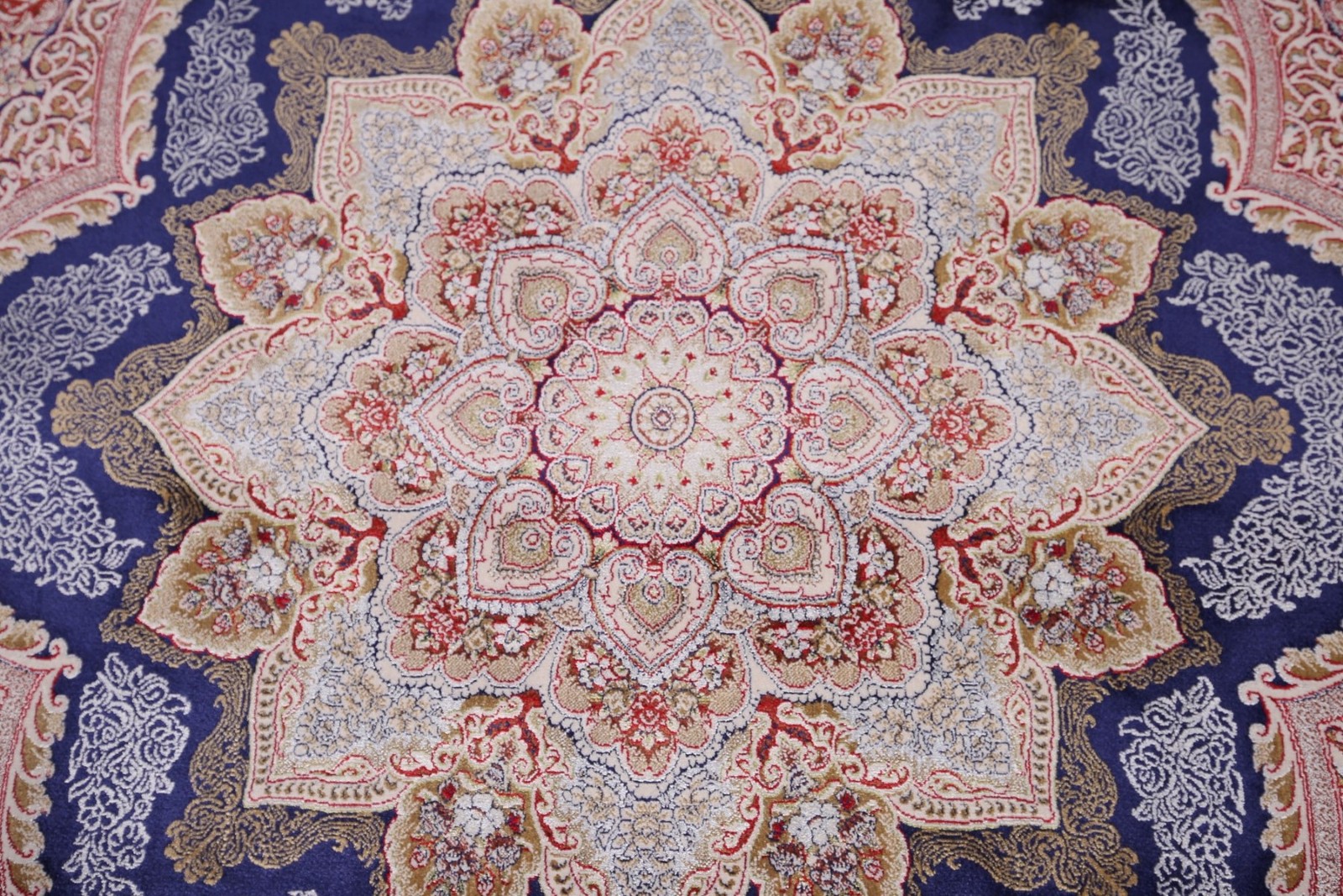 Victorian Style Turkish Traditional Rug 7×10 Oriental Medallion Pattern Carpet