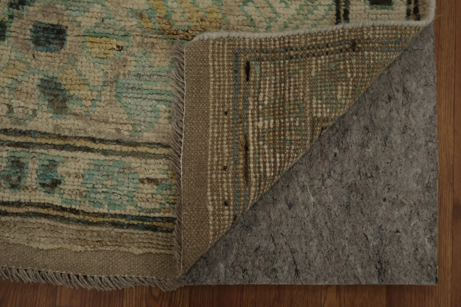 Rustic Sophistication Oushak Area Rug 10×13 Vegetable Dye Handmade Wool Carpet