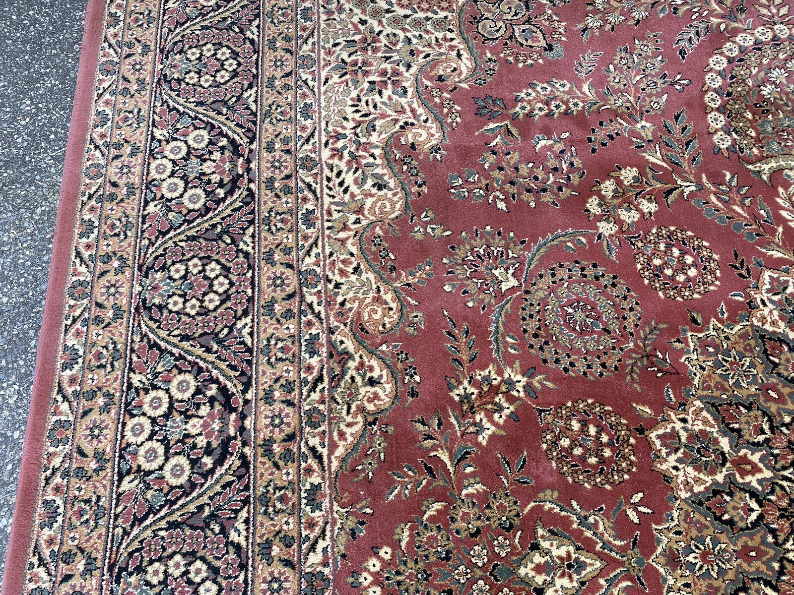 RUG 24: Machine Made SETAREH KAVIR Oriental Rug 10′ x 13′ 4″