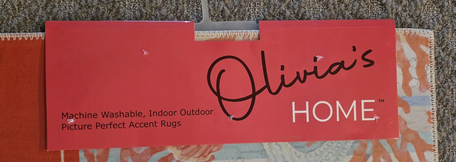 Olivia’s Home – 22″ x 32″ Accent Rug – Welcome to The Beach