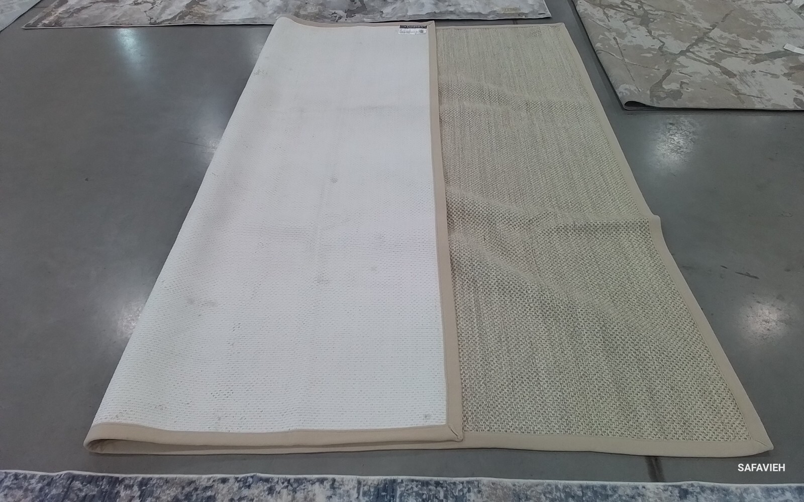 MARBLE BEIGE 10′-0″ x 10′-0″ Back Stain Rug Reduced Price 1172774301 NF143C-10SQ