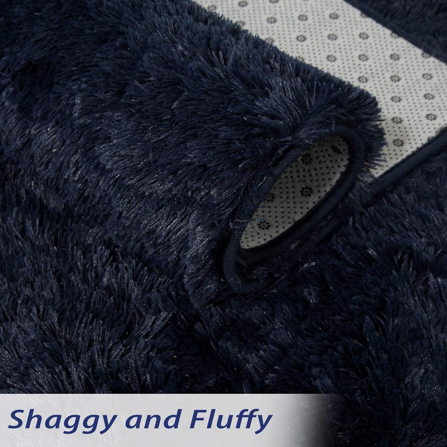 Runner Rug for Bedroom Living Room 2X6 Feet, Shag Fluffy Area Rugs Soft Plush Ca
