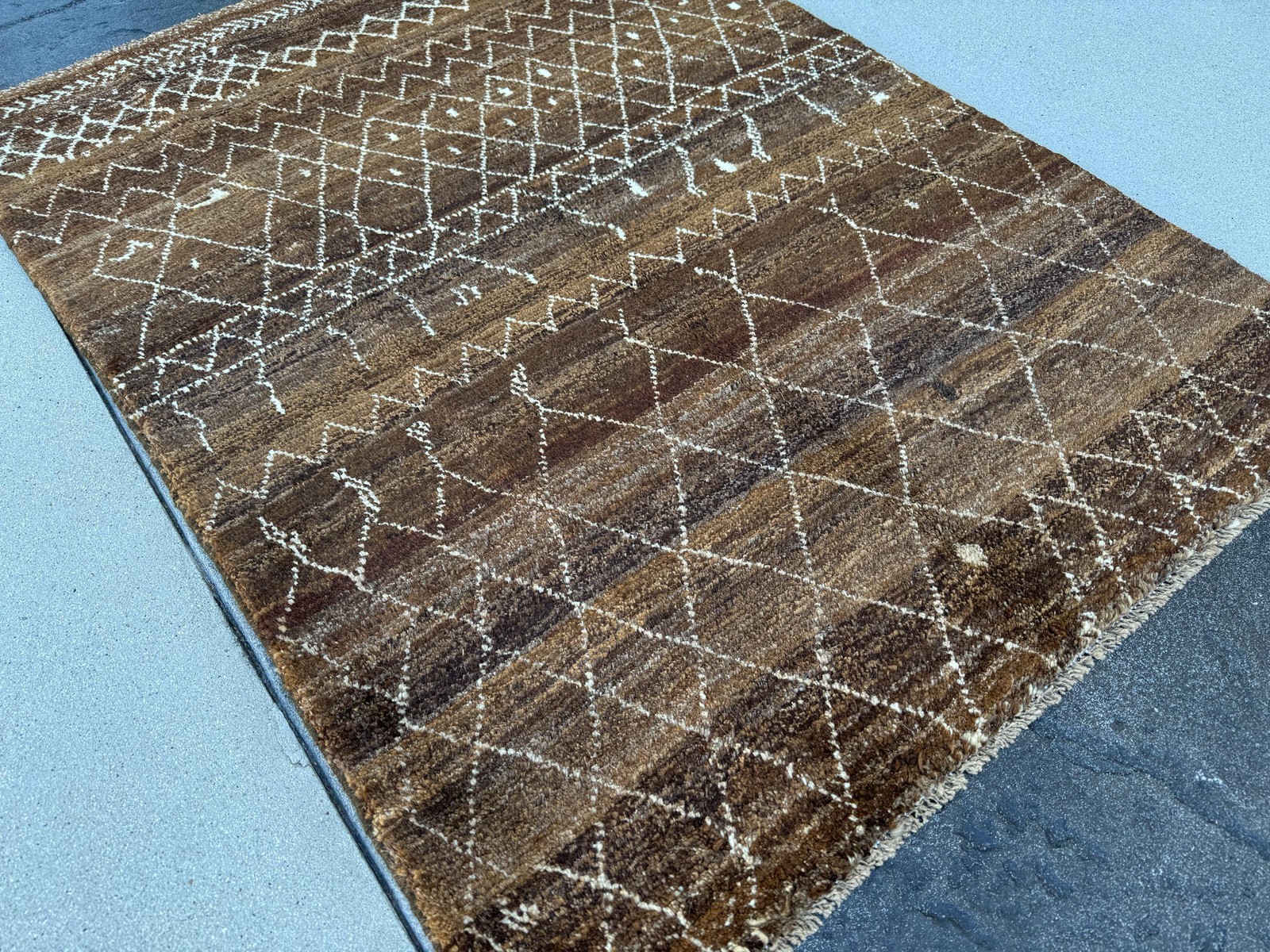 Wales – 4×5 Afghan-Moroccan Area Rug | Free Shipping
