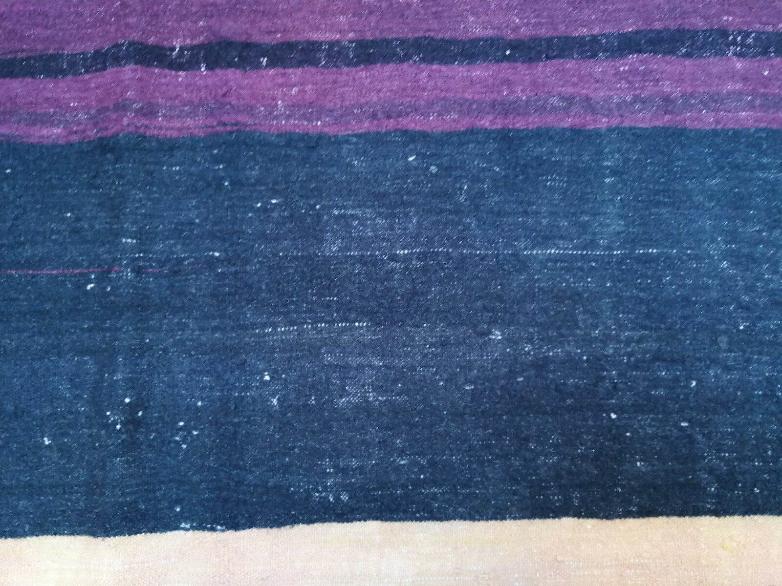Handmade Moroccan Berber Rug Azilal Wool Beni Ourain Tribal Style