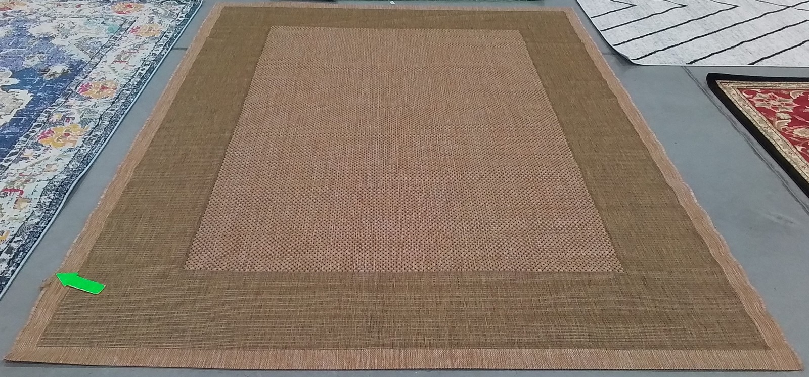 NATURAL/GOLD 8′-0″ x 10′-0″ Damaged Rug Reduced Price 1172807036 CY7987-39A5-810