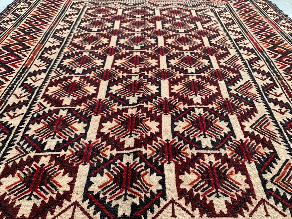 Afghan Kilim,Vintage Kilim,Mashwani Kilim,Sumak Rug,5×7 ft Free Ship