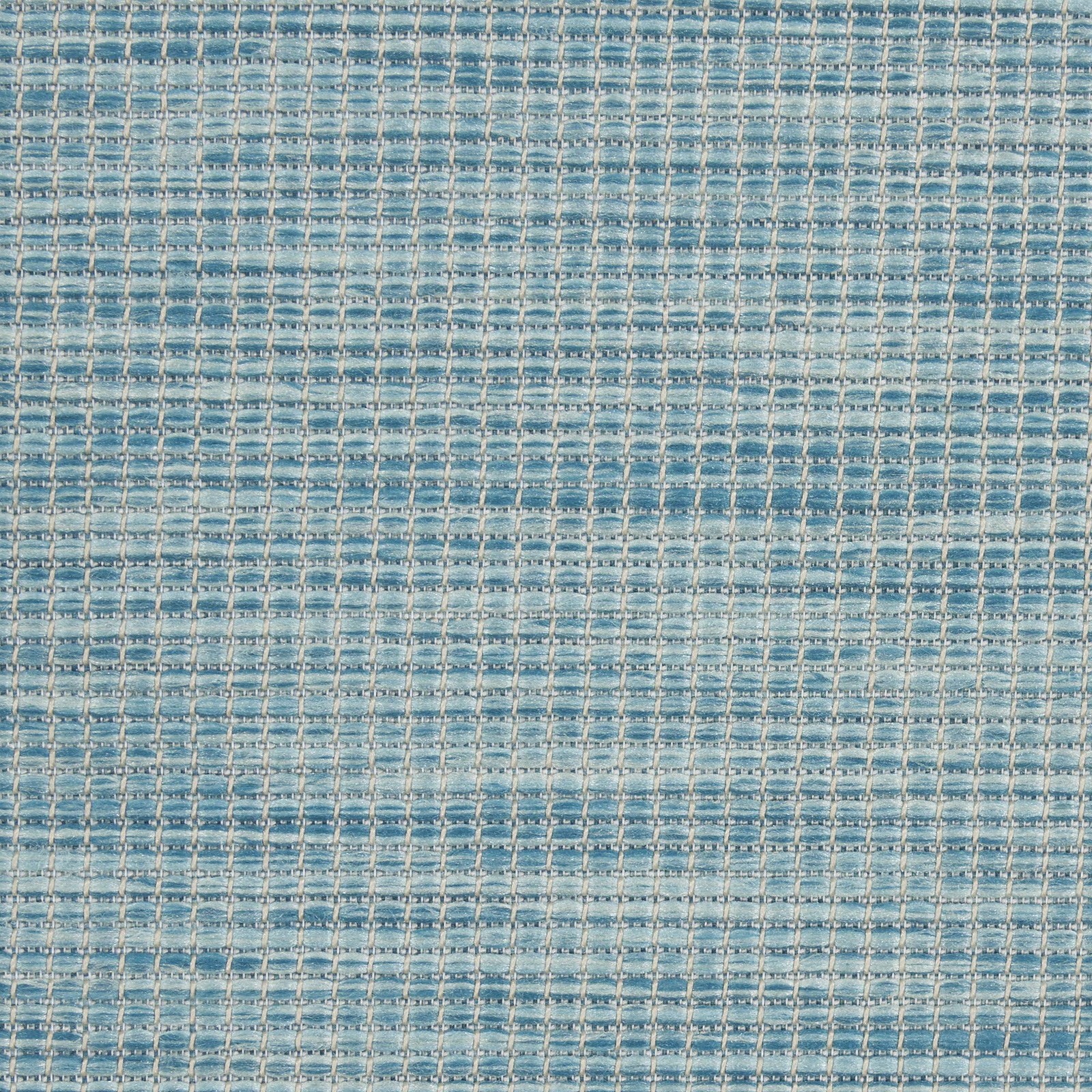 Aqua 4X6 Rectangular Outdoor Rug Durable Flatweave Lightweight Easy Clean