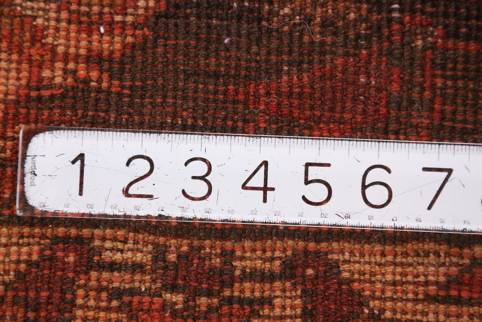 Animals Design Tribal Wool Hand-knotted Red/ Orange Living Room Area Rug 6×8