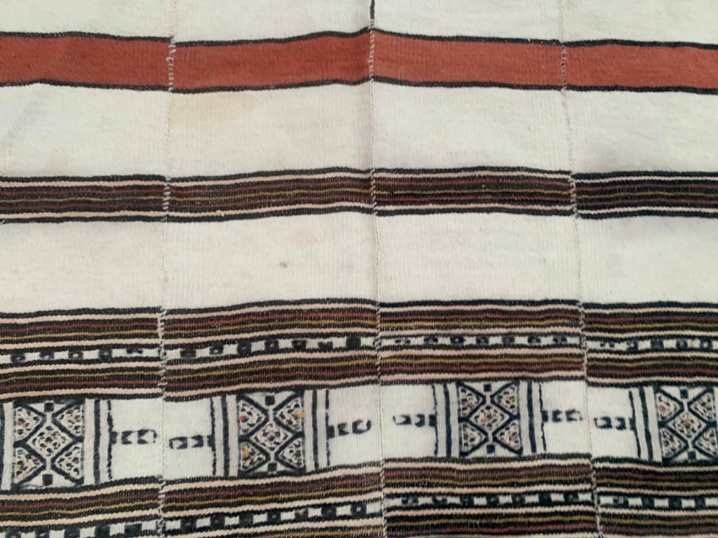 Fulani Blanket,African Blanket,Antique Hand Made Fulani,Wedding Blanket 4×8 ft