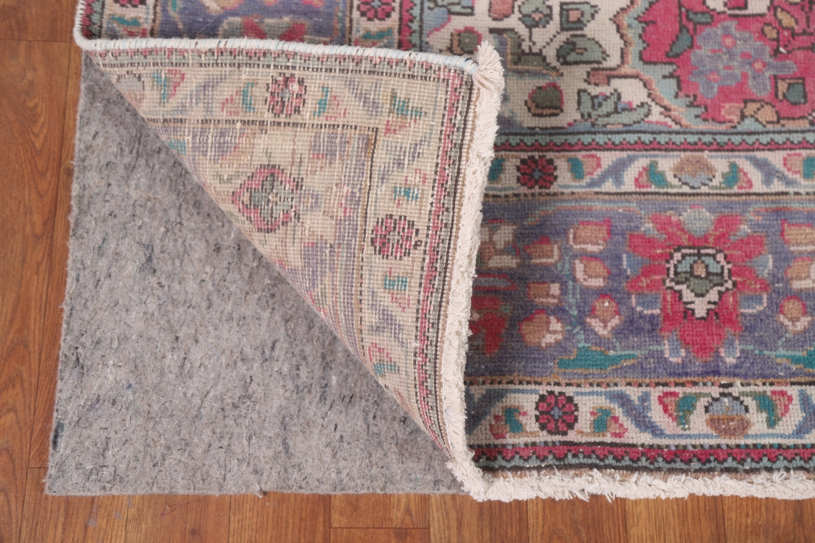 Vintage Traditional Floral Living Room Handmade Wool Rug 7×10