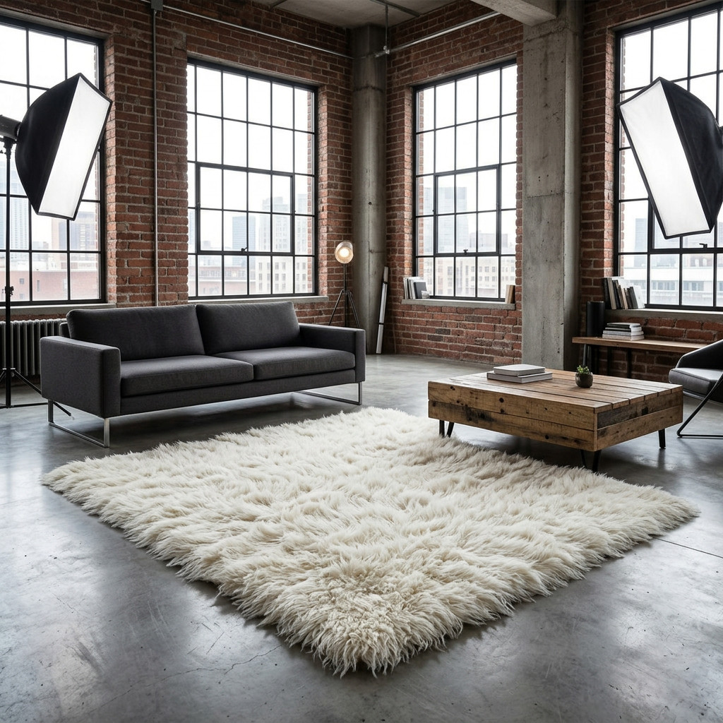 THE THICKEST FLOKATI RUG MADE | ULTRA-PLUSH 4.5″ PILE | GREEK FLOKATI | WOOL RUG
