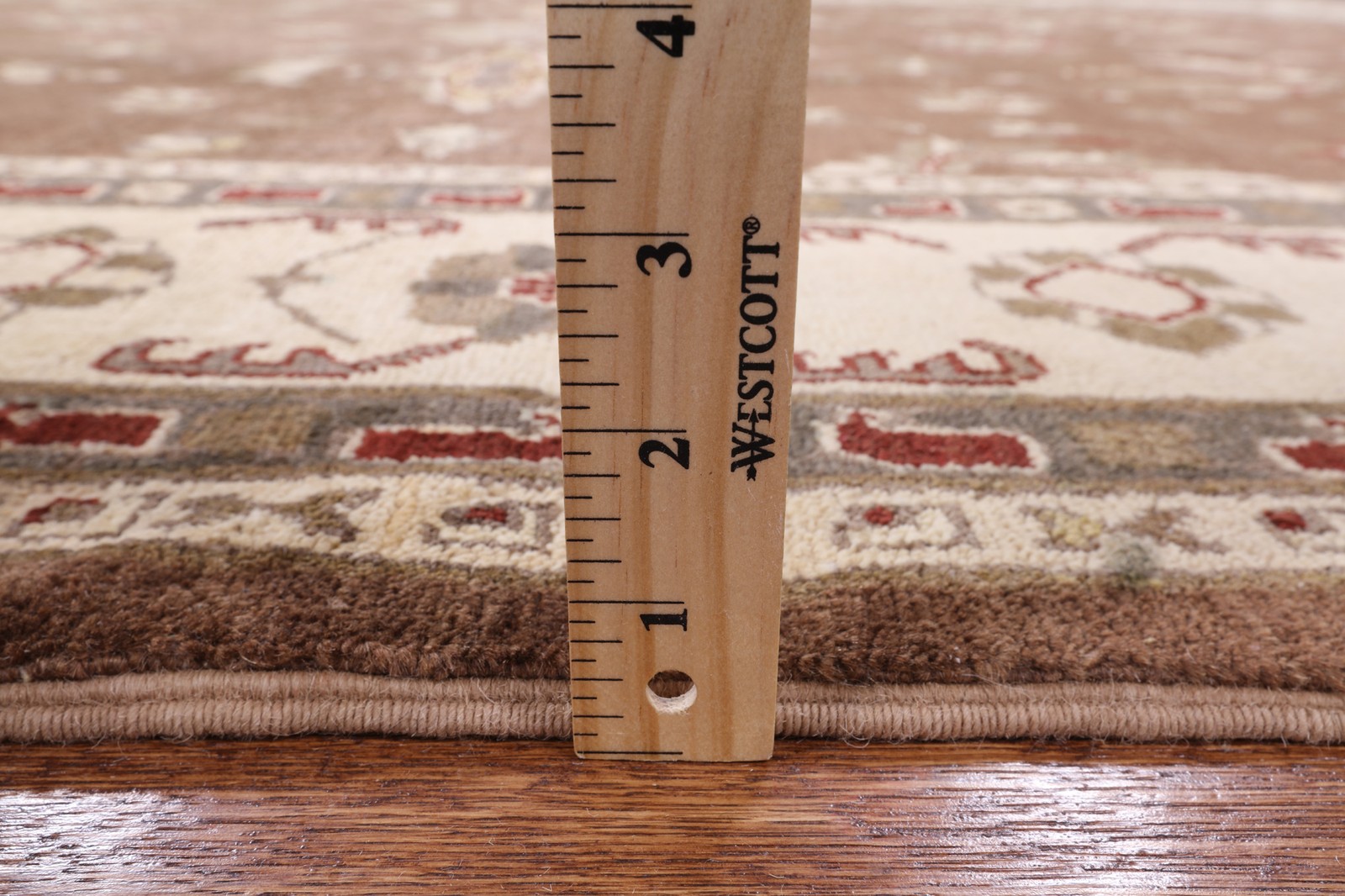 Peshawar Hand Knotted Wool Area Rug 8′ 0″ X 9′ 7″- H9822