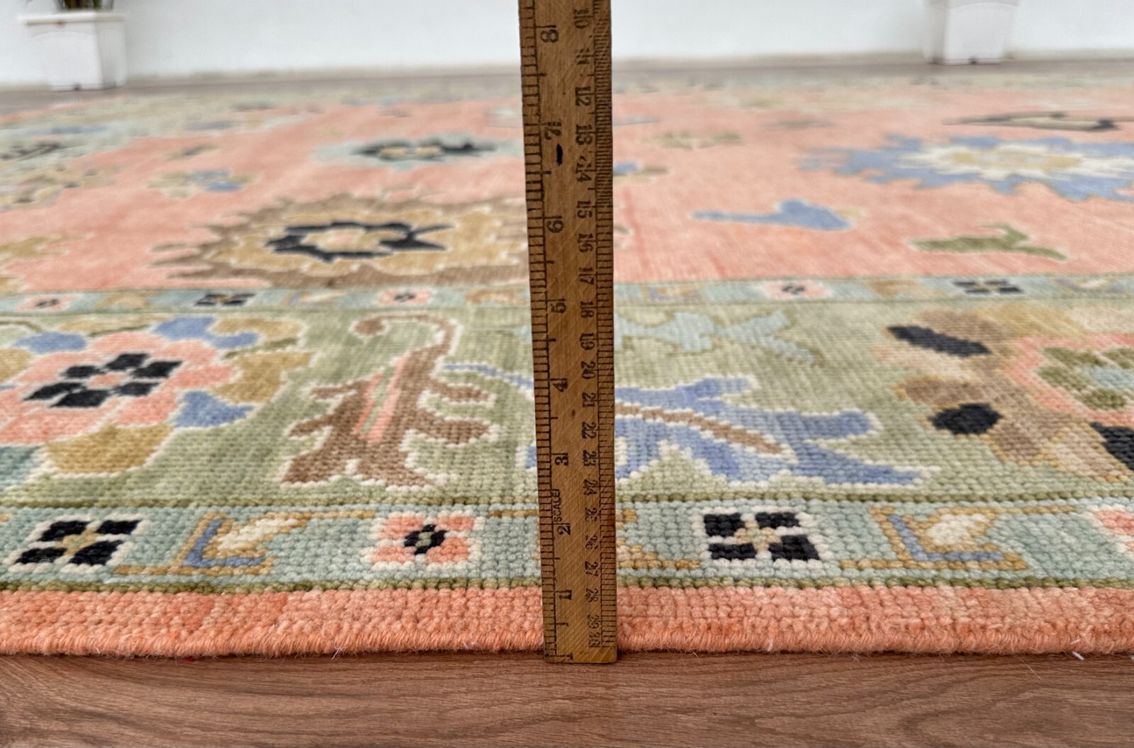 Oushak Hand Knotted Peach 4×6, 5×8, 6×9, 8×10, 9×12, 10×14, 12×15 Wool Area Rug