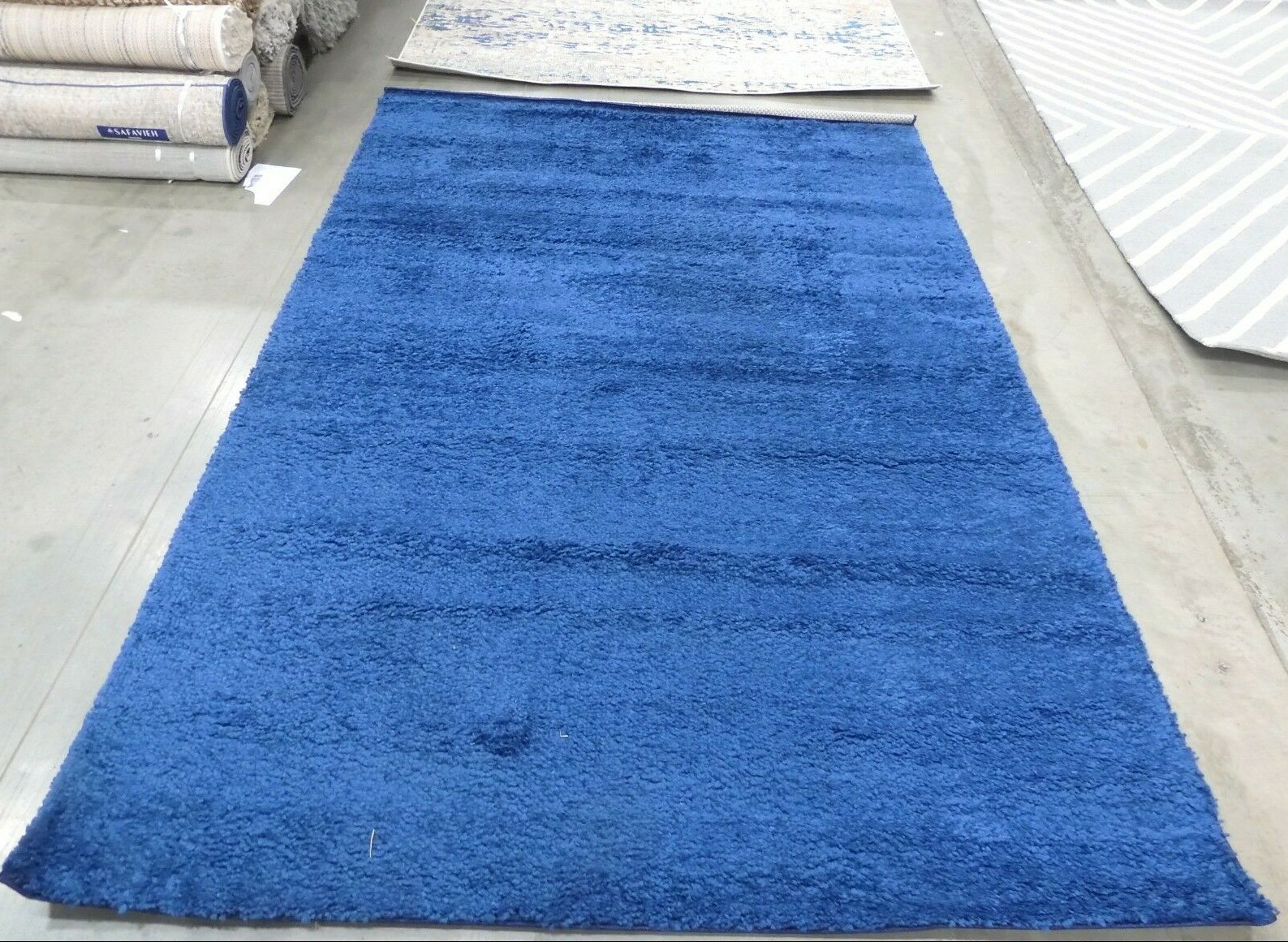 NAVY 6′ X 9′ Loose Threads Rug, Reduced Price 1172623293 AUG900N-6