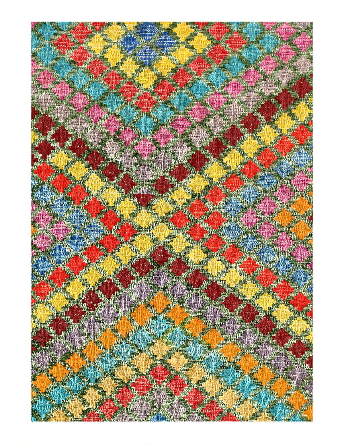 Pasargad Caucasian Tribal Style Flat Weave kilim 6’9” X 9’5”