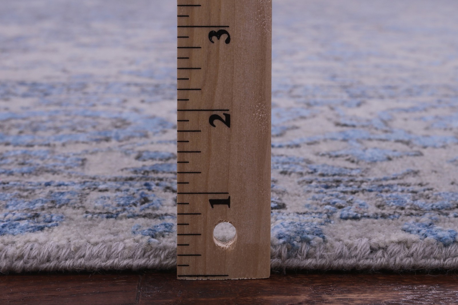 8′ 10″ X 11′ 11″ Wool & Silk Heriz Serapi Hand Knotted Rug – Q19198