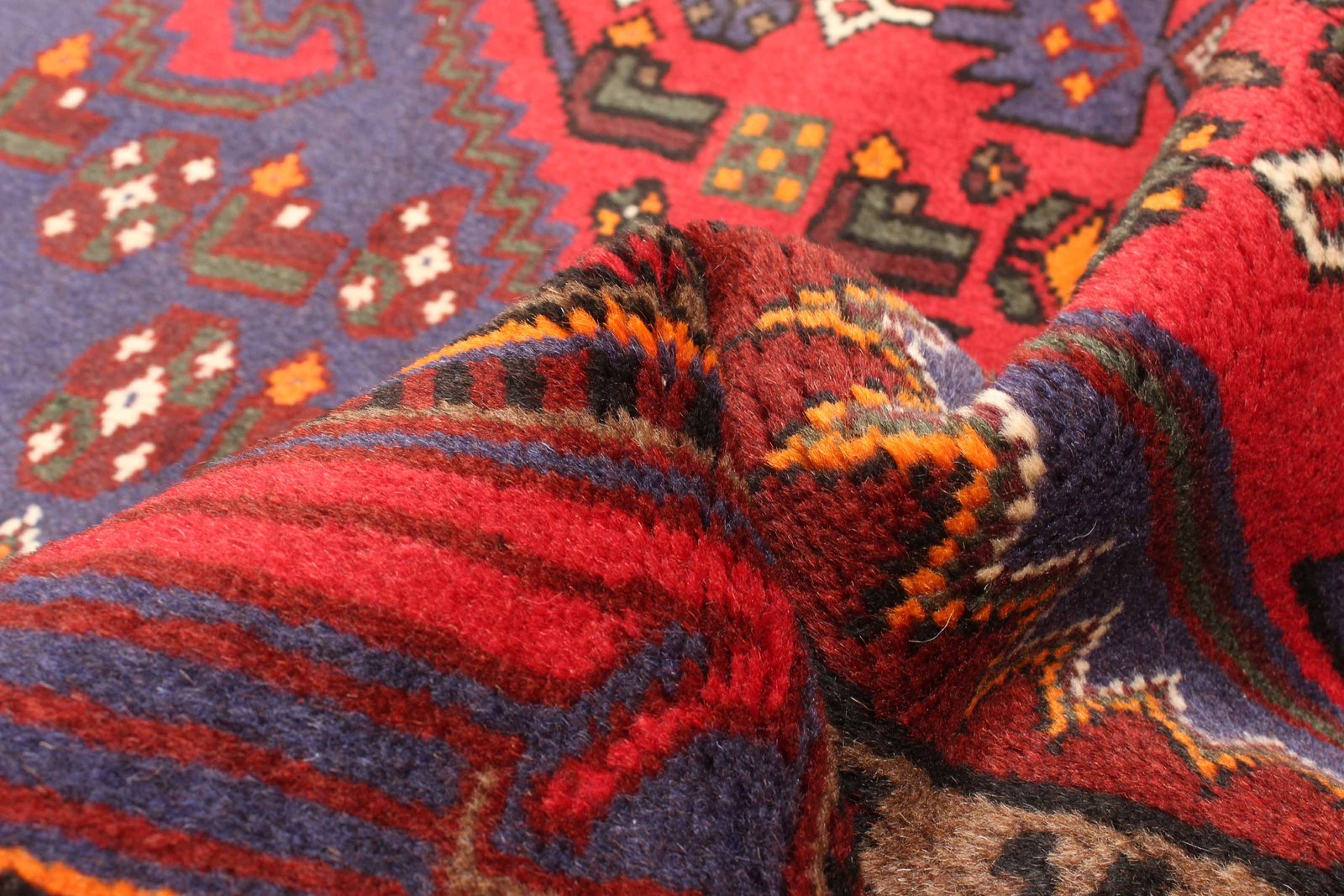 Traditional Vintage Hand-Knotted Carpet 4’3″ x 6’8″ Wool Area Rug