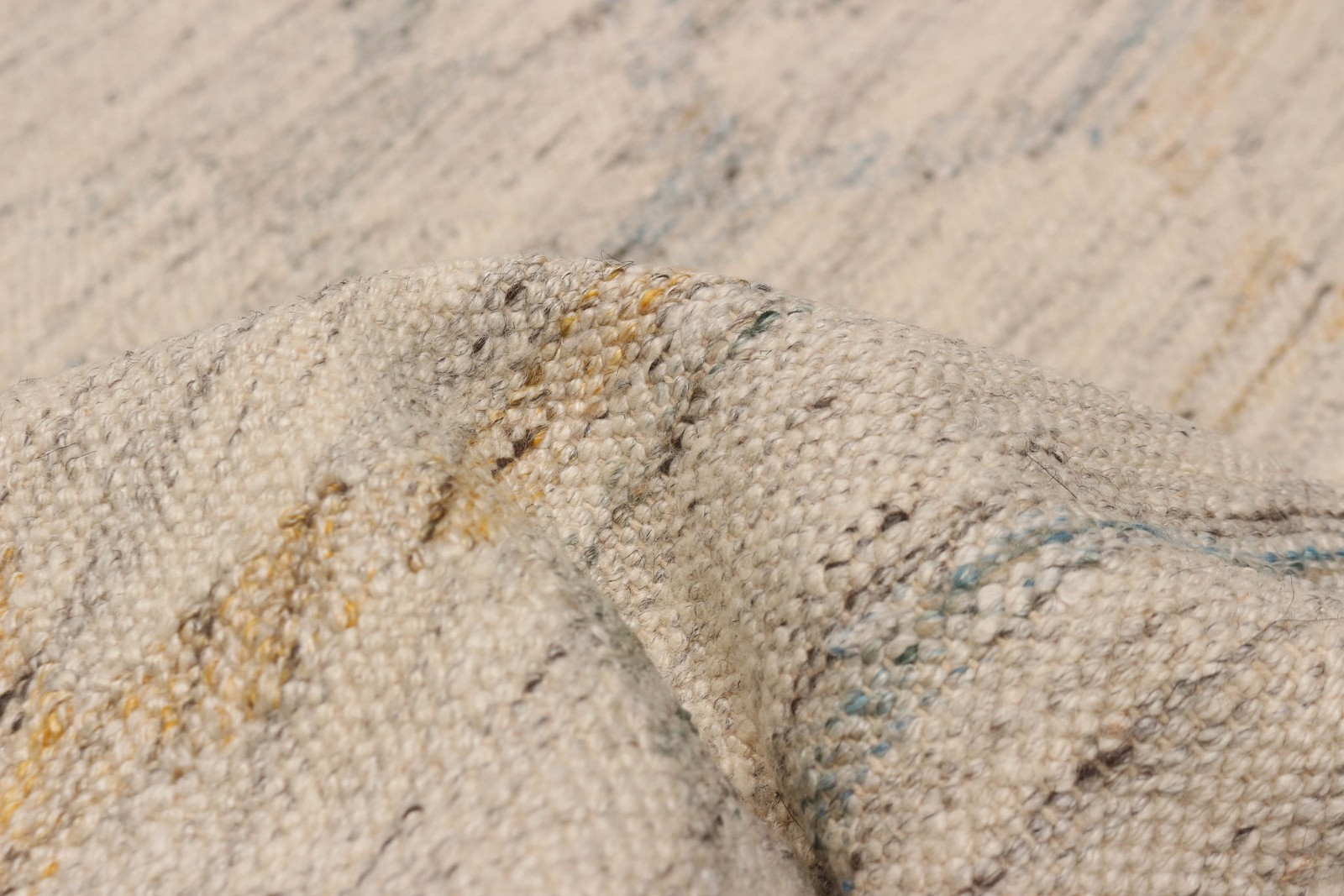 Vintage Hand Woven Area Rug 5’2″ x 7’4″ Traditional Wool Oriental Carpet