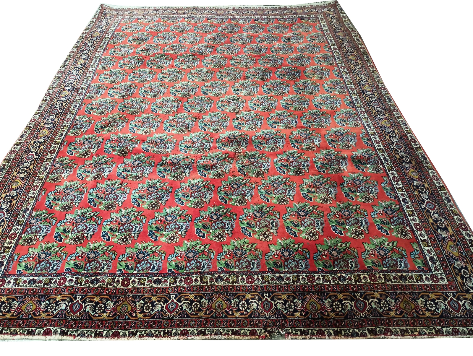7′ x 10′ Bijaar RUG DAMAGED #F-5762