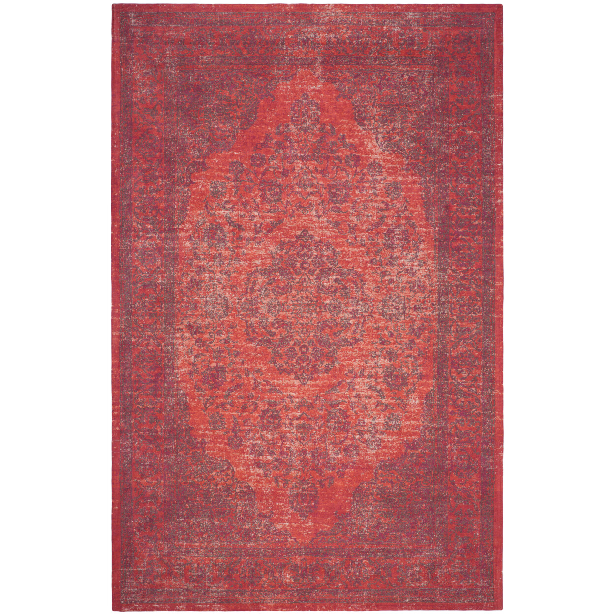 SAFAVIEH Classic Vintage CLV121B Orange / Red Rug