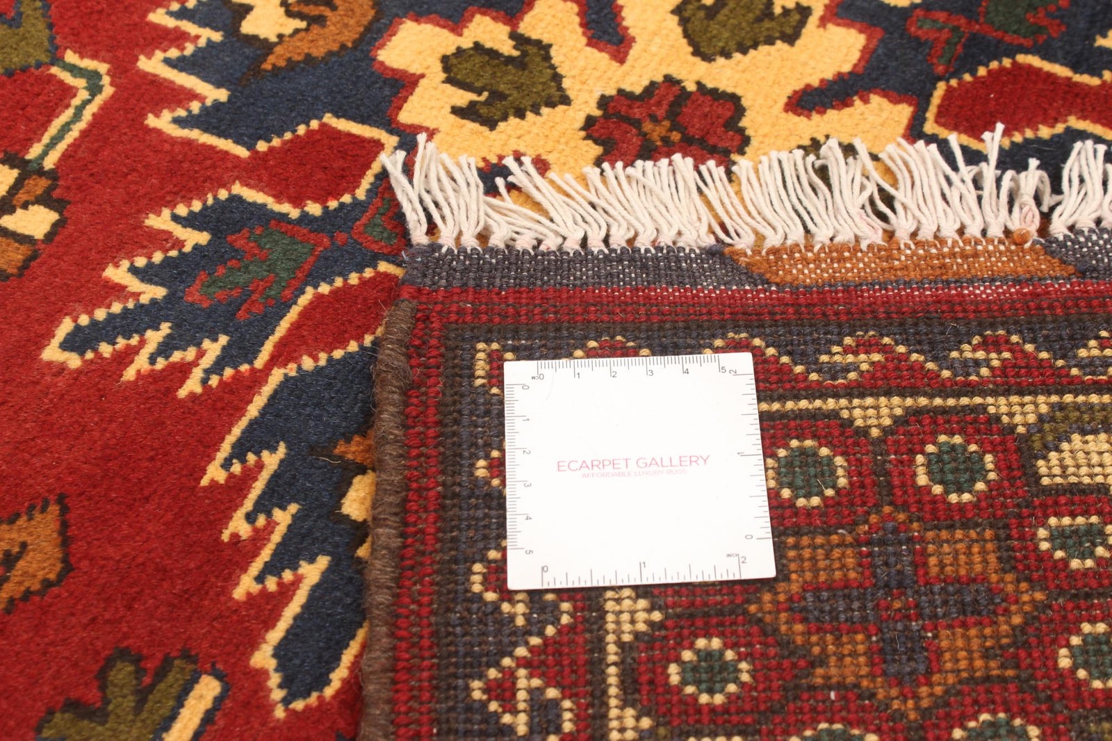 Vintage Hand-Knotted Area Rug 5’1″ x 6’7″ Traditional Oriental Wool Carpet
