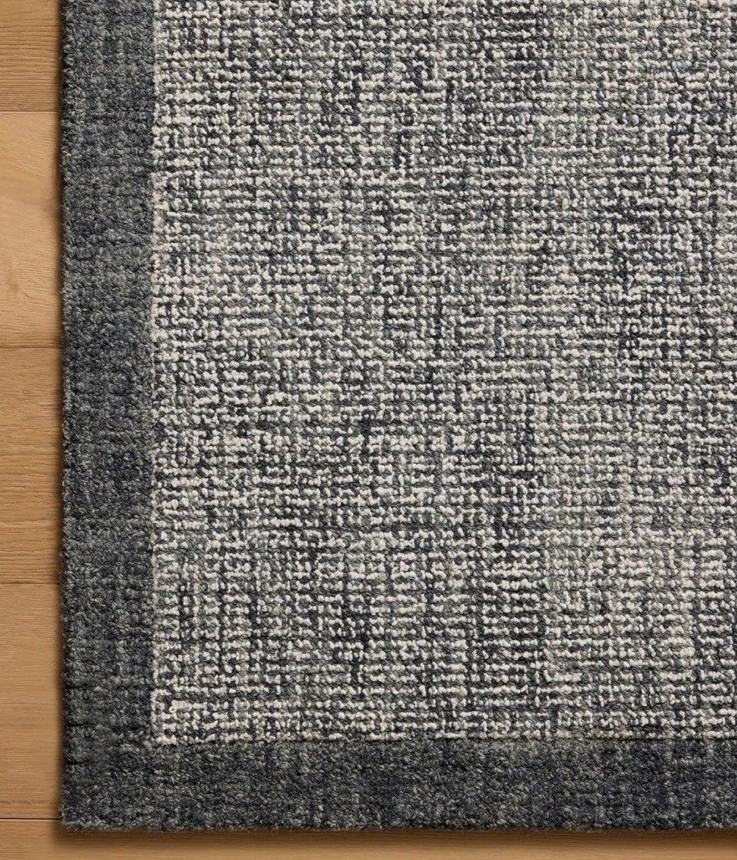 Magnolia Home by Joanna Gaines Henley Collection HNY-01 Ivory/Charcoal 7′-9″ …