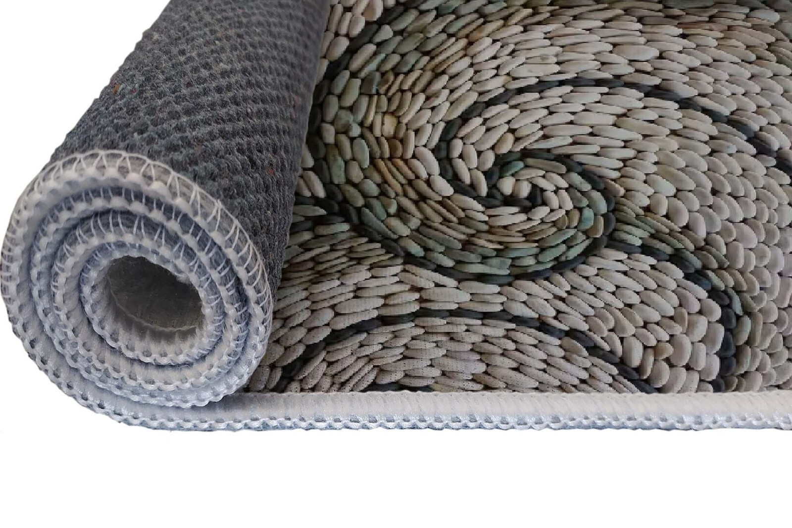 Stone Pattern Stair Rug, Stair Tread Rug, Stair Rug, Stair Treads Carpet,NonSlip