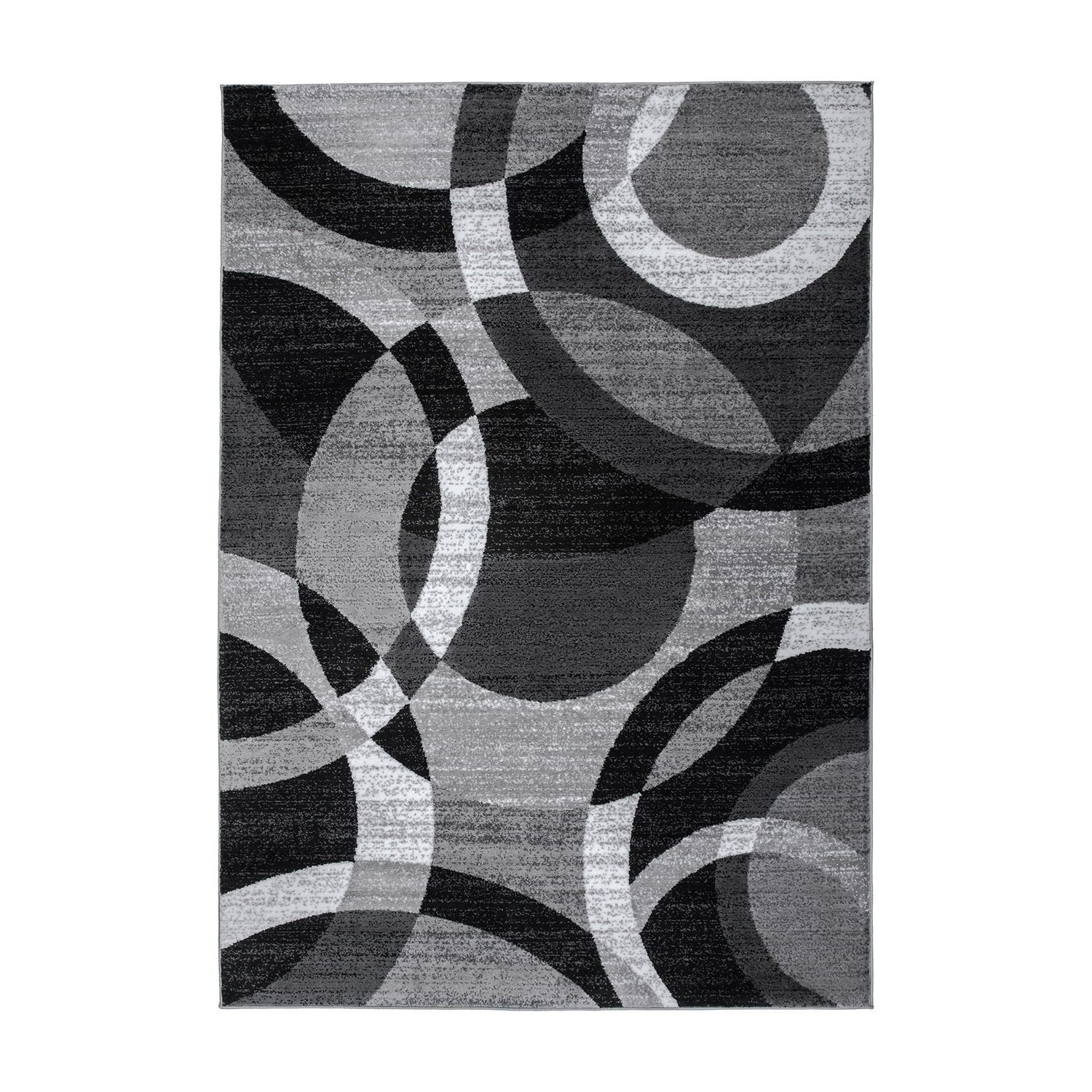 Rugshop Area Rugs for Living Room Geometric Circles Bedroom Rugs Dining Room Rug