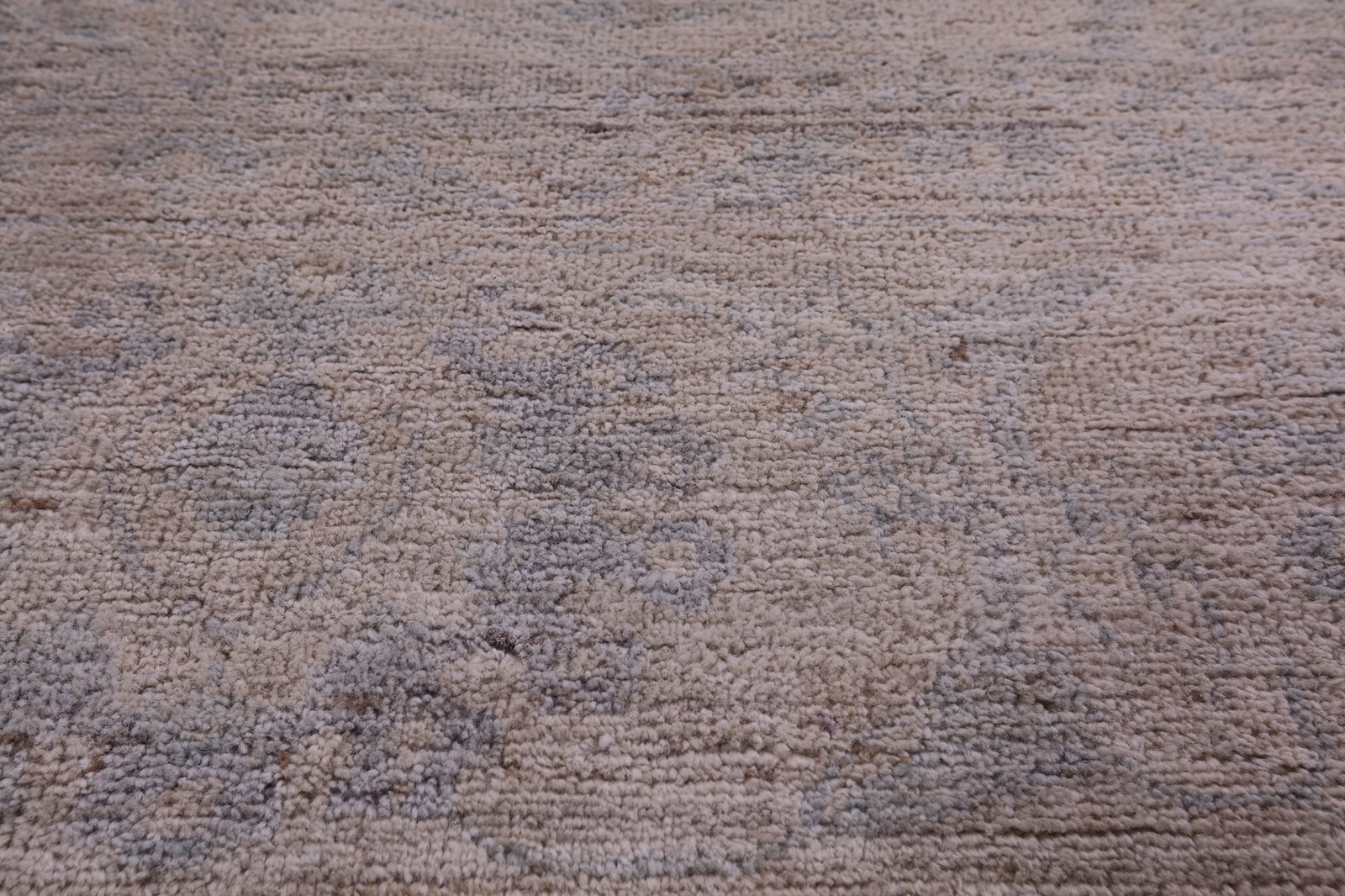 8′ 0″ X 9′ 7″ Hand-Knotted Turkish Oushak Wool Rug – Q18778