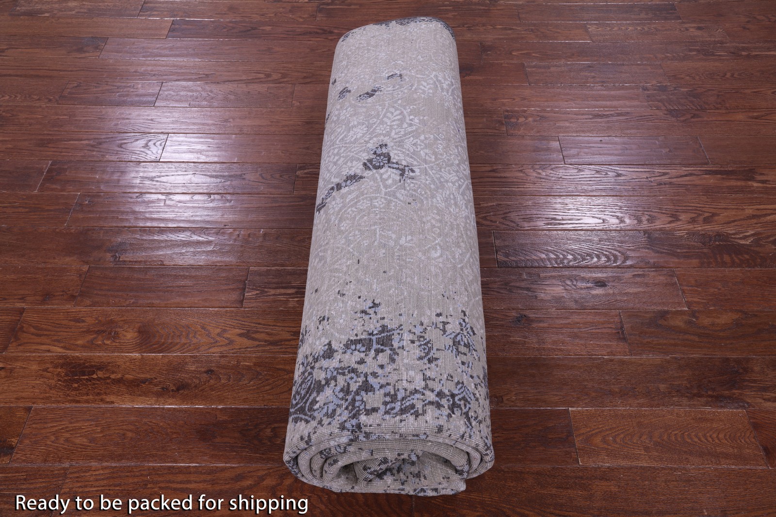 Wool & Silk Hand Knotted Modern Rug 8′ 11″ X 12′ 2″ – Q21685
