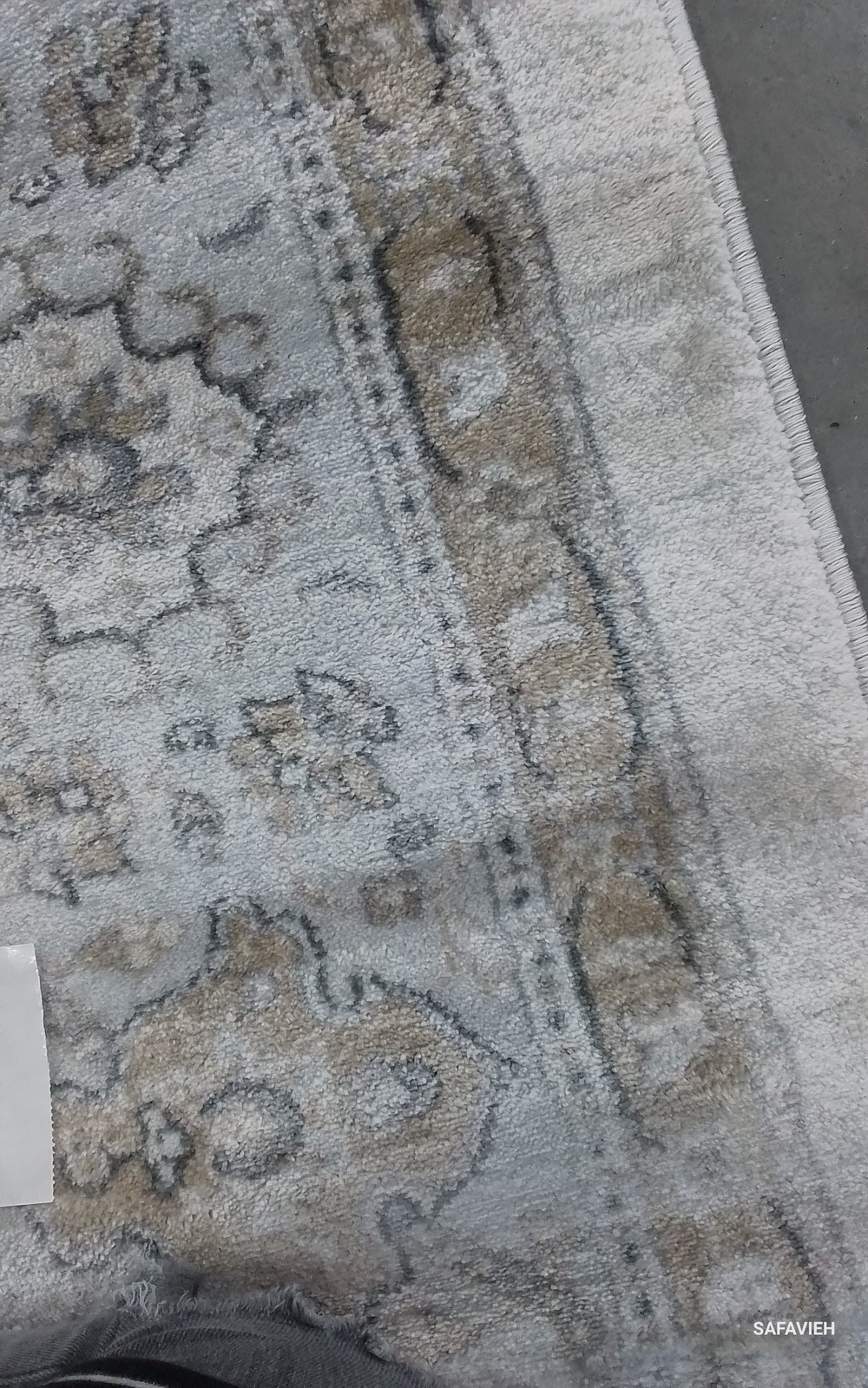 CREAM / BEIGE 6′-7″ x 9′-0″ Back Stain Rug, Reduced Price 1172801817 ISA916B-7