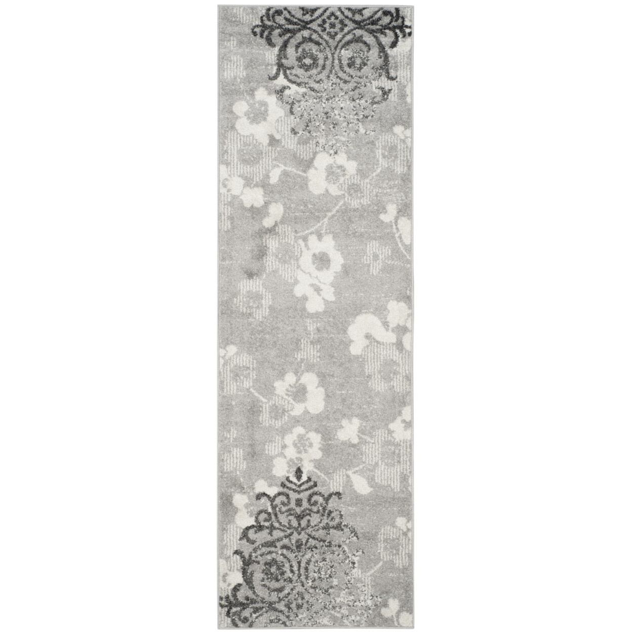 SAFAVIEH Adirondack Collection ADR114B Silver / Ivory Rug