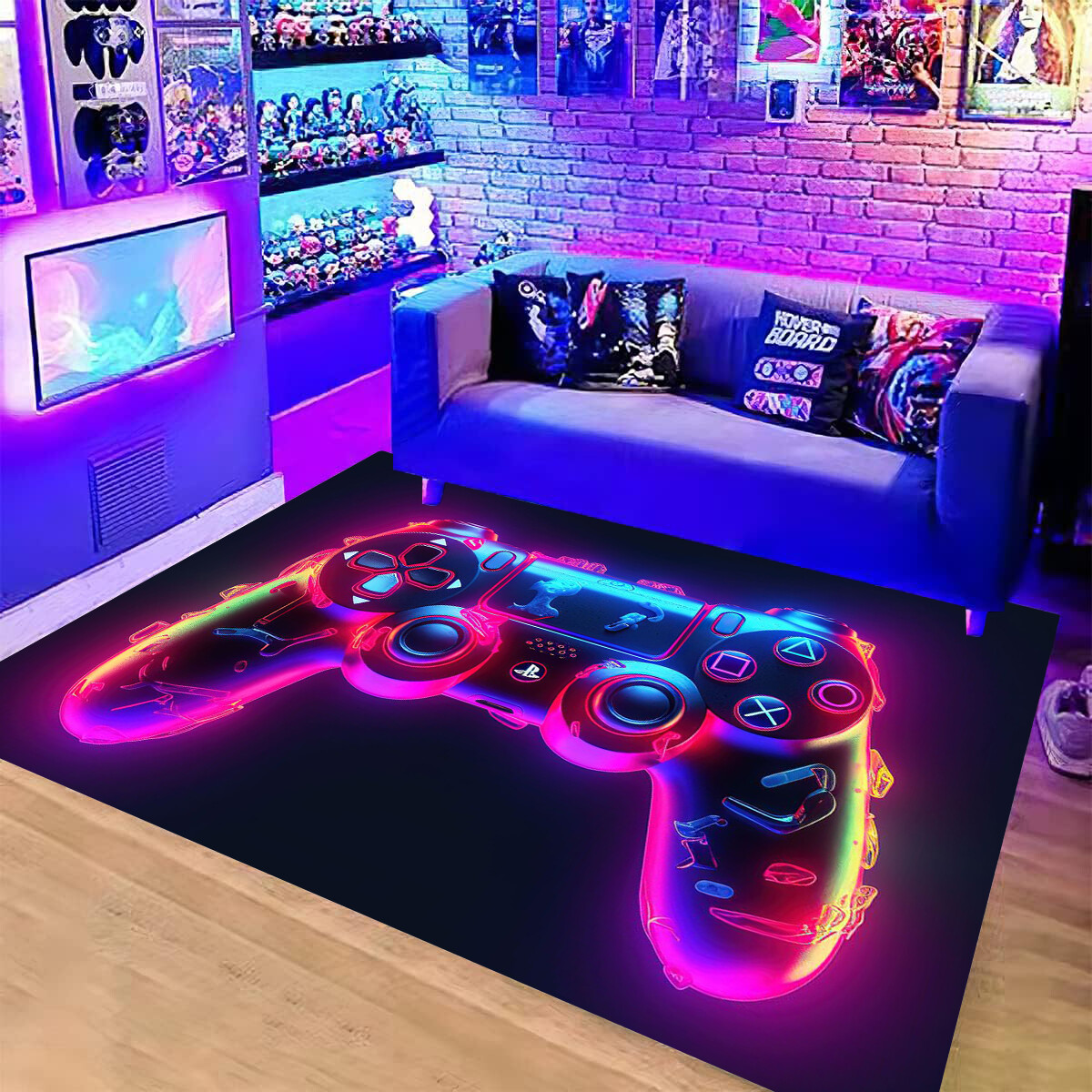 3D Printed Gamepad Controller Gaming Rug