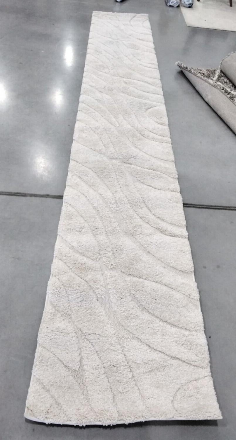 CREME / CREME 2′-3″ X 15′ Back Stain Rug, Reduced Price 117275185 SG471-1111-215