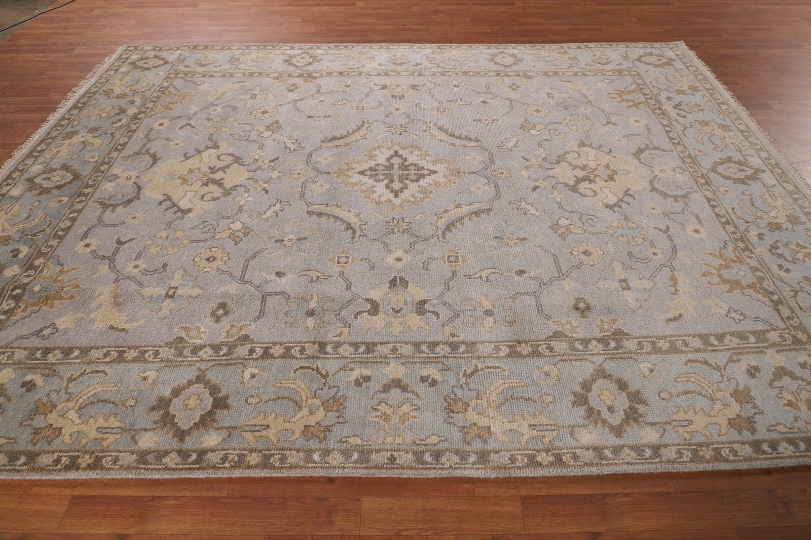 Luxurious Handcrafted Indian Living Room Rug Thick Plush 8×10 ft
