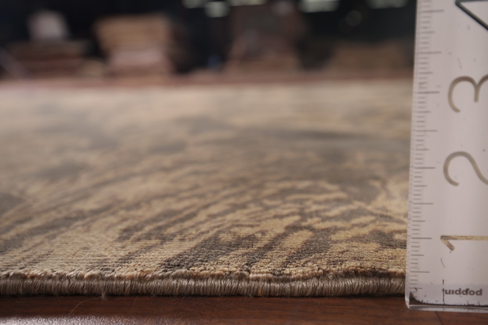 Hand-Knotted Wool Abstract Area Rug 6×8 Contemporary Home Decor Modern Rug
