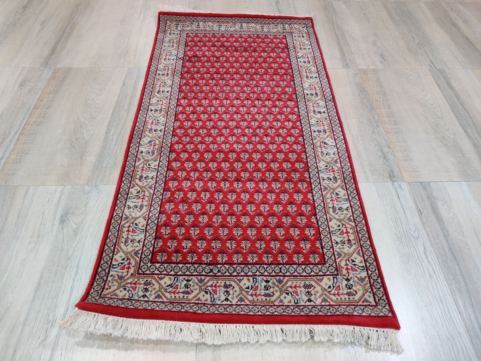 Mir Hand Knotted Rug 100% Wool Traditional Vintage Royal Paisley 2’4″ x 4’7″