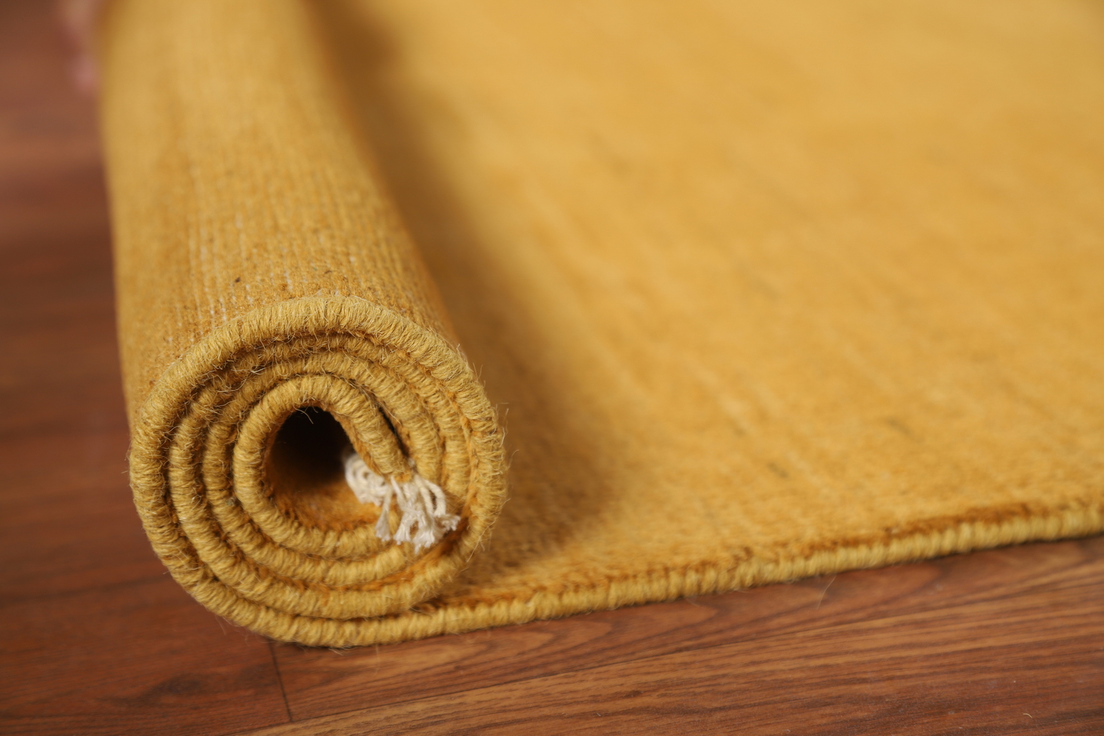 Contemporary Gabbeh Solid Design Wool Rug Perfect for Any Space 5′ 0″ x 2′ 11″