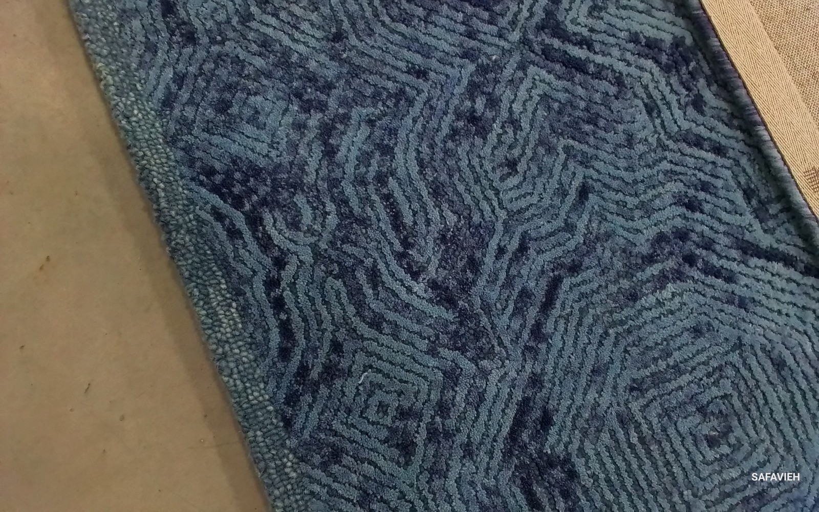 DARK BLUE 5′-0″ x 8′-0″ Flaw in Rug, Reduced Price 1172790507 IKT506N-5
