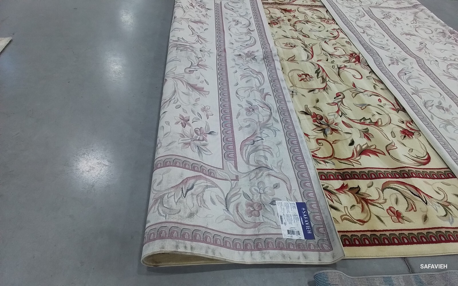 IVORY / IVORY 12′ X 18′ Stained Rug, Reduced Price 1172762438 LNH322A-1218