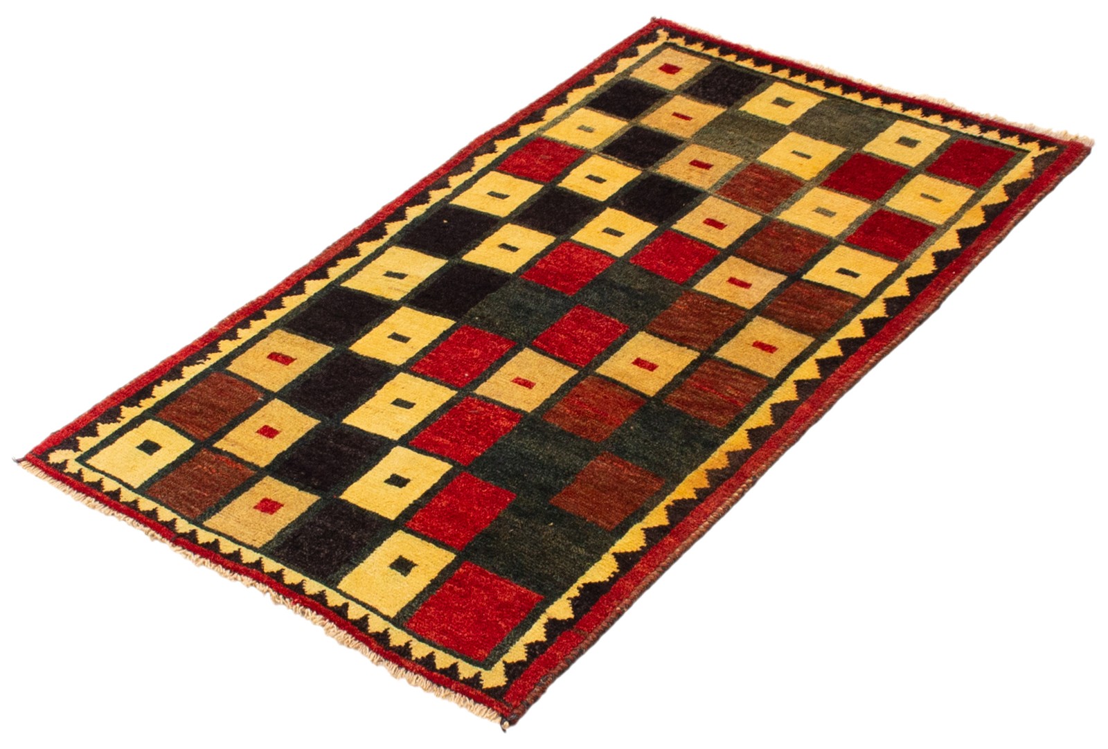 Traditional Hand-knotted Wool Oriental Carpet 2’11” x 5’0″ Area Rug