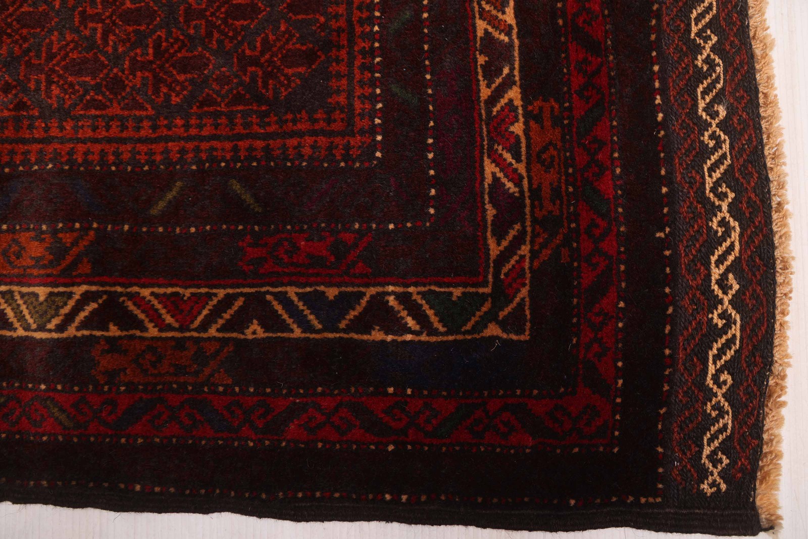 Vintage Traditional Hand-Knotted Area Rug 3’10” x 5’10” Oriental Wool Carpet