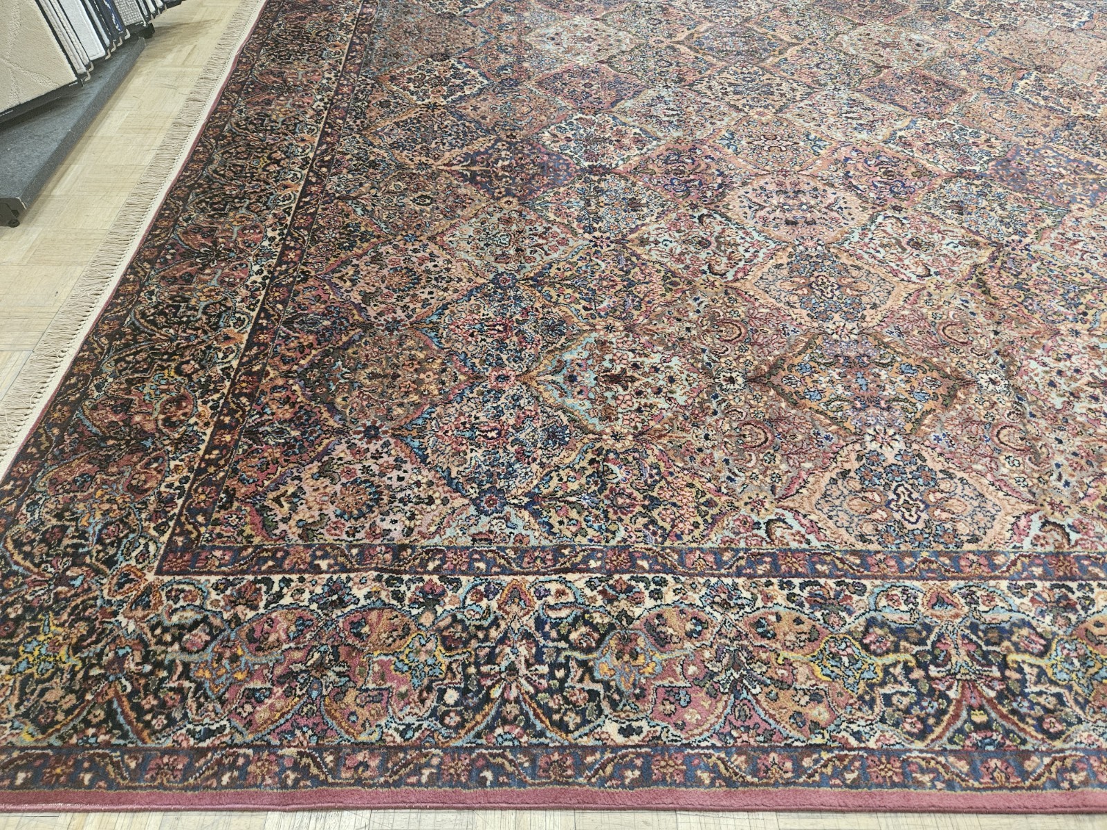 12×20 GENUINE ANTIQUE KARASTAN RUG MULTICOLOR PANEL KIRMAN 717 100% WOOL RUG VGC