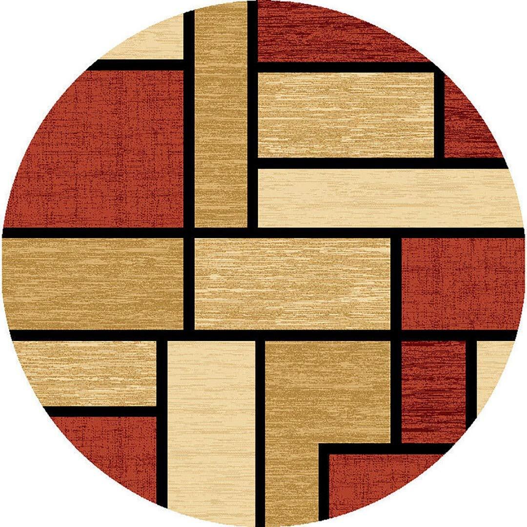 Premium Carved Modern Contemporary Abstract Rug 3995 Orange 2’7”x4′