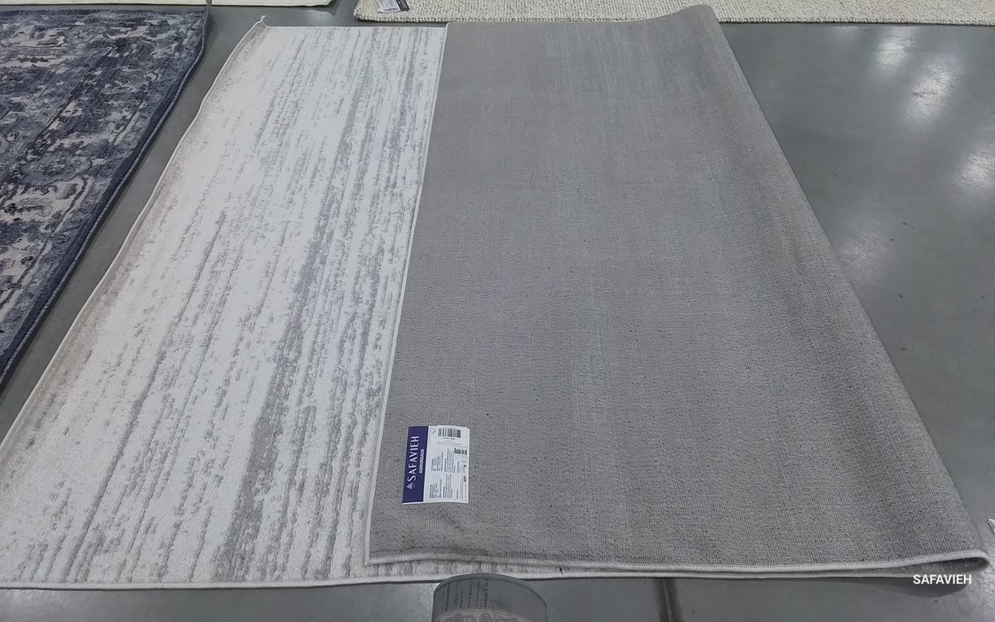 IVORY / SILVER 8′-0″ x 10′-0″ Back Stain Rug, Reduced Price 1172805970 ADR113B-8