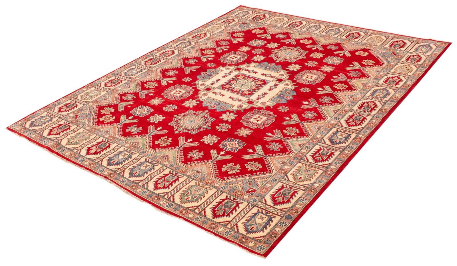 Hand Knotted Area Rug 8’6″ x 11’5″ Traditional Oriental Wool Carpet
